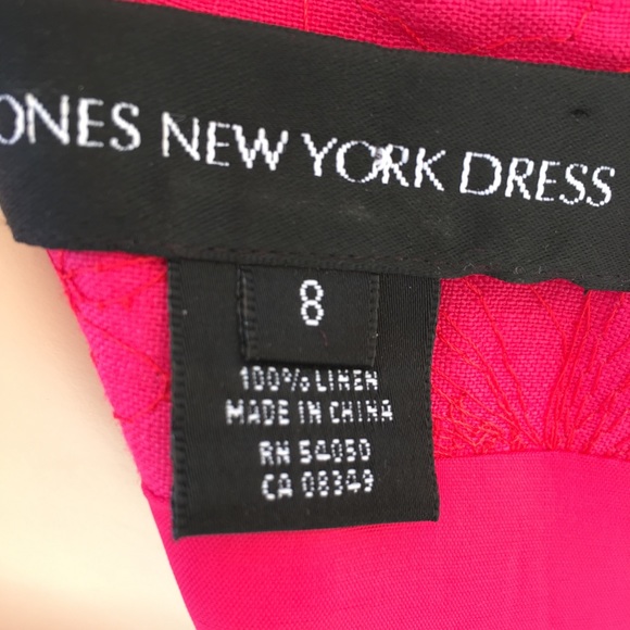 Jones New York Linen Day Dress - Picture 8 of 8